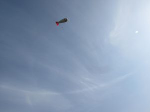 TROPOS balloon with circumhorizontal arc.