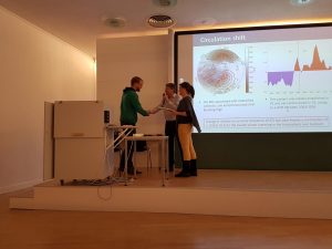 Winner of the "<span style="font-family: 'Segoe Script', serif; font-weight: bold; color: #993300;">(AC)³</span> Early Career Science Prize 2017": Sandro Dahlke, AWI-P.