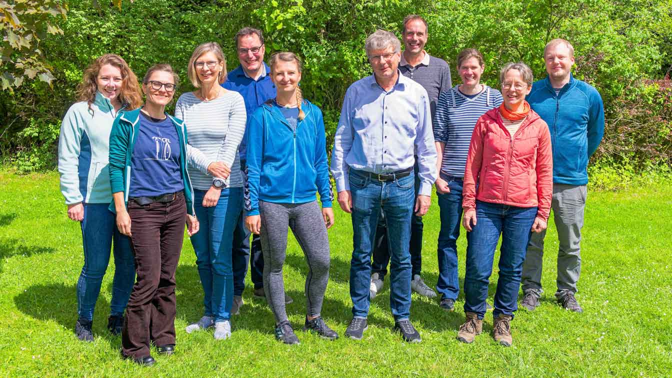Cluster Z (from left to right): Nadine Horst, Christa Genz, Susanne Crewell, Marlen Brückner, Manfred Wendisch, Gunnar Spreen, Vera Schemann, Dörthe Handorf, Matthias Buschmann (Photo: Tilo Arnold, TROPOS).